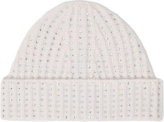 Maje Wool and rhinestone hat in Ecru at Nordstrom