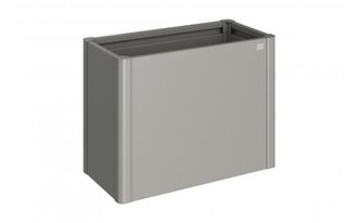 BIOHORT Jardinera Metalica Belvedere Midi 61 Cmts De Alto X 50 Cmts Color Gris Cuarzo Metalico