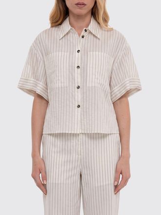 Liu Jo Striped Modal Blend Casual Shirt