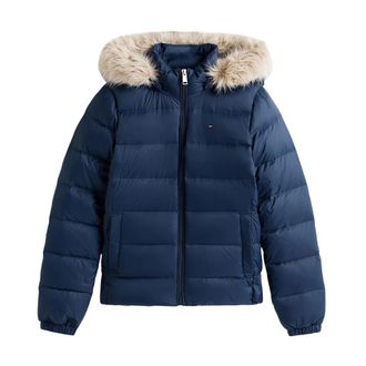 Tommy Hilfiger Dames, Jassen, Blauw, Maat: M