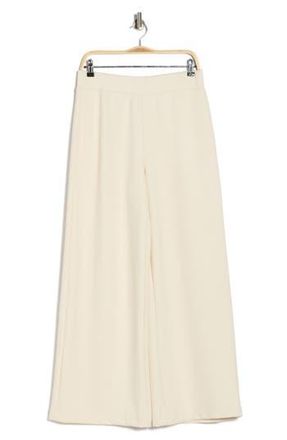 L'agence Darcelle High Waist Wide Leg Pants in Ivory at Nordstrom Rack, Size X-Small