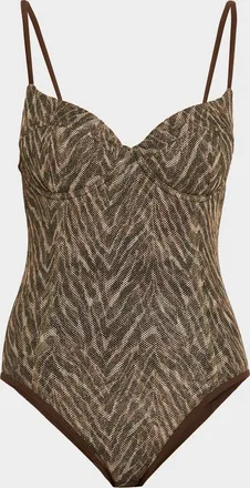 Ramy Brook Printed Jayda One-Piece Swimsuit