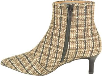 Peter Kaiser Botje Enkellaarsjes met Hak - Dames - Laarzen met Hak - Bruin - 37 1/2 EU - Schoenen