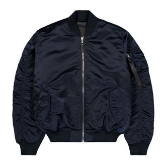 Alpha Industries Ma-1 UV Bomberjack - Heren - Bomber jackets - Blauw - S - Leer - Jassen