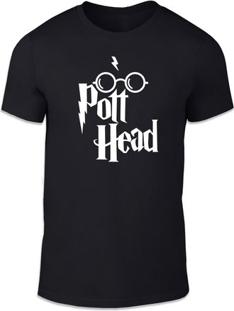 Generic Pott Head | Printed Unisex Short Sleeve T-Shirt Multicolour