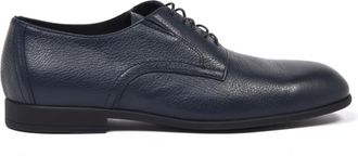 Baldinini Zapato de cordones en piel plena flor - Shoes - Hombre - Azul - 41 1/2 EU