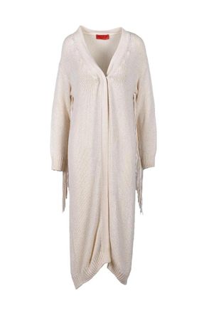 Wild Cashmere Long Cardigan Silk Polyamide - Cream