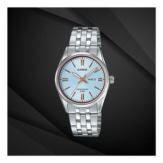 Casio Waterproof Light Blue Analog LTP-1335D-2AV