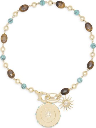 Ramy Brook Serra Necklace in Turquoise Multi at Nordstrom