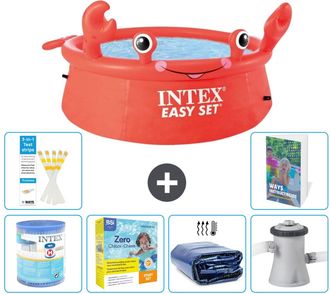 Intex Piscina Easy Set Redonda - Cangrejo - 183x51 Cm - 7-piezas S50