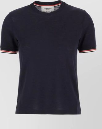 Thom Browne merino wool short-sleeve t-shirt