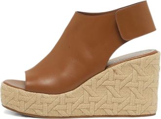 Dior Sandali Attitude con zeppa - Marrone