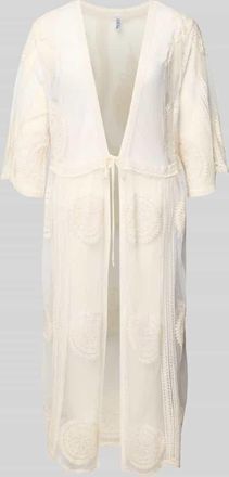 Pieces Regular Fit Kaftan aus Baumwoll-Mix Modell AIDA in Beige, Gr&ouml;&szlig;e 1