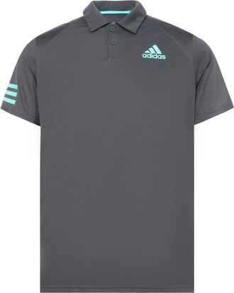 adidas Club Tennis 3-Stripes Polo Shirt Grey HB8028