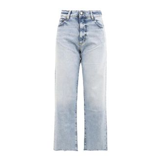 Icon Denim Los Angeles Straight Jeans, female, Blue, Size: W31 Jill Straight-leg Jeans