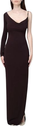 Elisabetta Franchi Abito da Red Carpet - - Dresses - Donna - Marrone - M