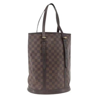 Louis Vuitton Pre-owned Bucket Bags, female, Brown, Size: ONE SIZE Pre-owned Bucket Bag
