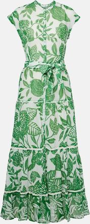 Poupette St Barth Abito lungo Kora in cotone