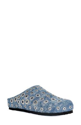 Azalea Wang Marsha Denim Mule at Nordstrom, Size 8.5