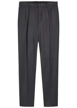 Lardini Straight-leg Wool Trousers - Dark Grey - 52 (IT52 / XL)