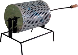 Scab PADELLA CASTAGNE GIREVOLE inox 18/10 D25X35 cm