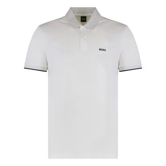HUGO BOSS Hugo, Polo Shirts, male, White, Size: 3XL Paddy Polo
