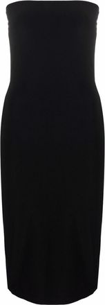 Norma Kamali Strapless Midi Dress - Womens - Spandex/Elastane/Polyester