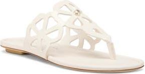 Stuart Weitzman Jasmine Cutout Sandal in Cream at Nordstrom Rack, Size 9.5