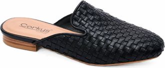 Corkys Footwear Women Weave It To Beaver Slip-On Mules In Black