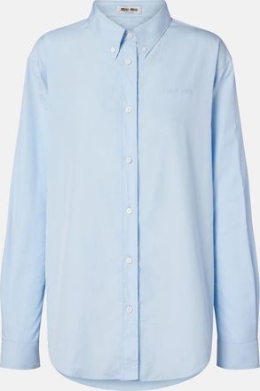 Miu Miu Cotton poplin shirt