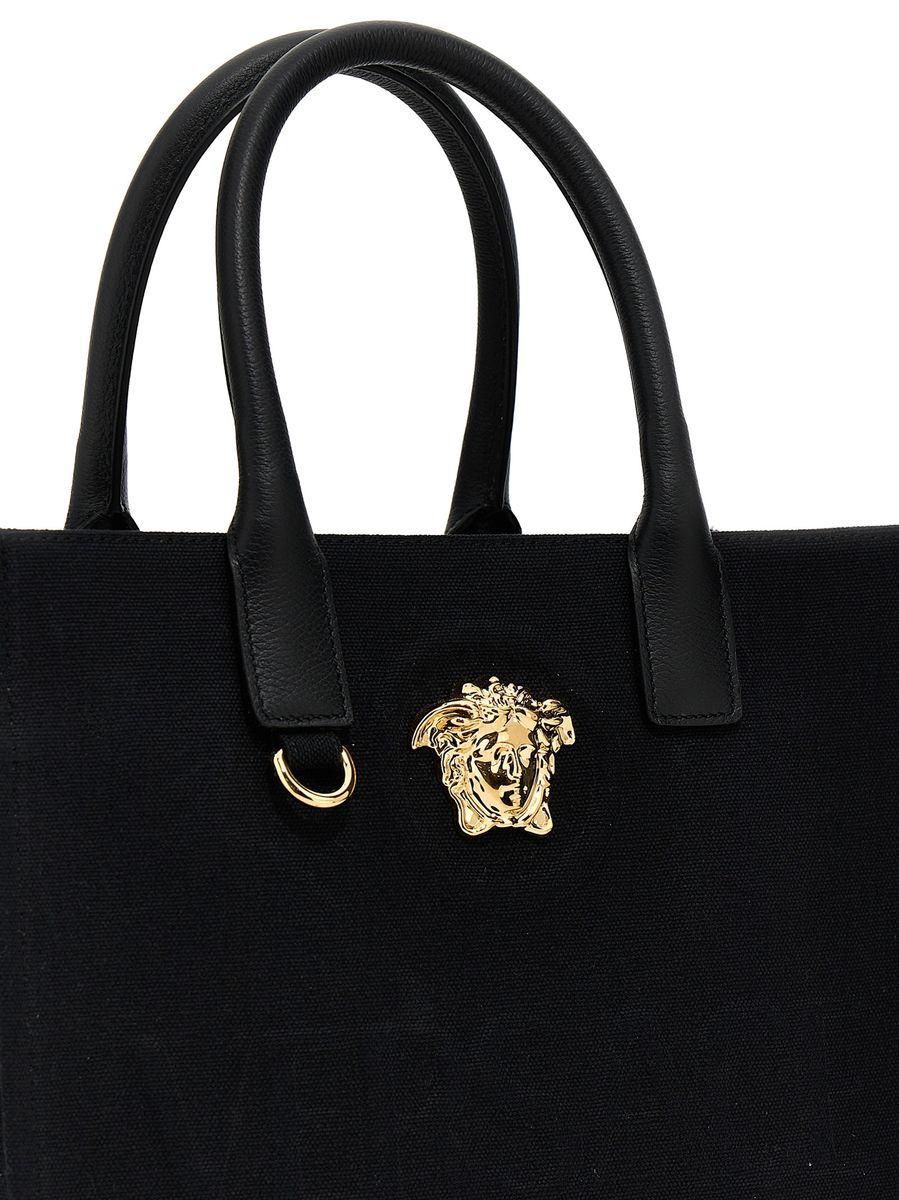 【VERSACE】 white cotton totes （関税送料込） Versace Vintage White Leather Whipstitch Tote Bag