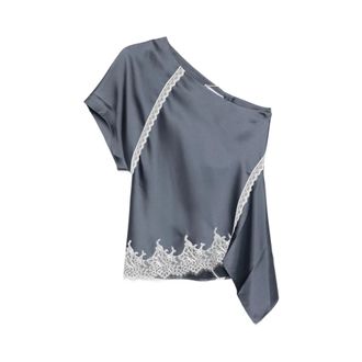 Iro Blouses, female, Blue, Size: 2XS Topazi Top