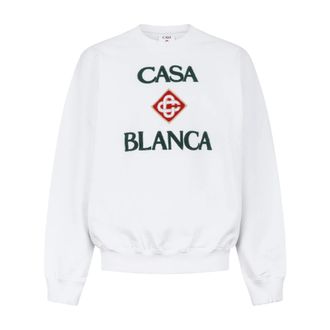 Casablanca Hombre, Sudaderas, Blanco, Talla: M