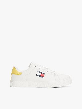 Tommy Hilfiger Zapatillas de piel con inscripción