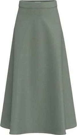 Marella Emmcerchia Midi Rok - Dames - Rokken - Groen - Maat: 2XS