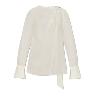 Victoria Beckham Mujer, Blusas y Camisas, Beige, Talla: M