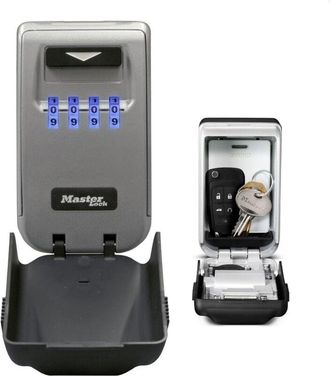 OEM Caja De Llaves Master Lock Con C&oacute;digo Retroiluminado, Montaje En Pared, Para Exteriores, 12,6 X 7,2 X 5,2 Cm