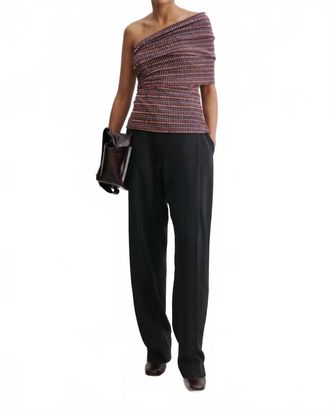 Rachel Comey Roddie Top In Russet