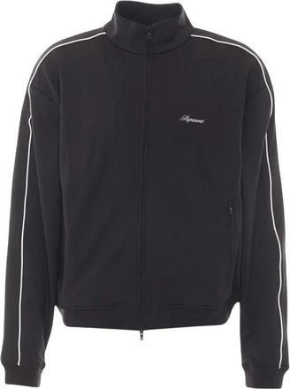 Represent Taped Track Jacket - Heren - Zomerjassen - Zwart - S - Polyester - Jassen