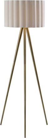 Adesso Caldwell Floor Lamp in Antique Brass at Nordstrom