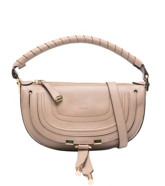 Chlo&eacute; Light Brown Marcie Mini Shoulder Bag