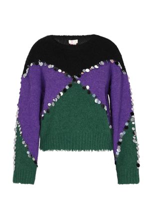 Izia Jumper Dames Groen Veelkleurig