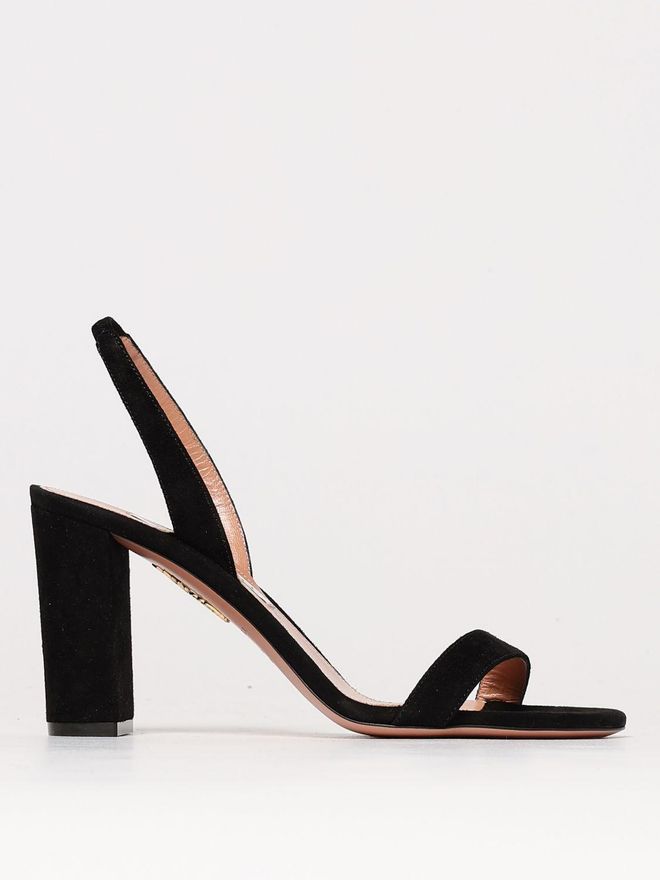 Aquazzura Heeled Sandals AQUAZZURA Woman color Black from