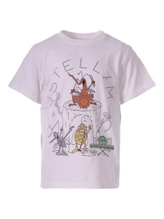 Stella McCartney printed cotton T-shirt - kids - Cotton - 10 - White