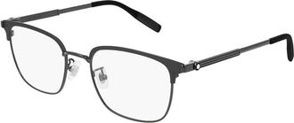 Montblanc MB0083OK 001 Grey 52mm
