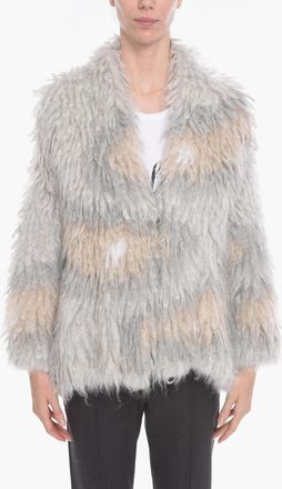 Brunello Cucinelli Cardigan Oversized in Misto Mohair Brunello Cucinelli