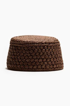H&M Straw Hat in Brown at Nordstrom, Size Medium