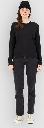 Mons Royale Merino Icon Relaxed Funktionsshirt schwarz