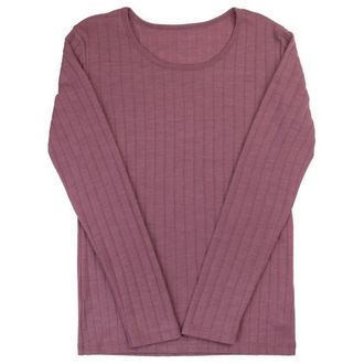 Joha Blouse Long Sleeves Merinolongsleeve f&uuml;r Damen | lila