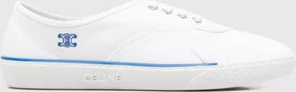 Celine Alan Low-Top Sneakers in Cotton Canvas with Triomphe Monogram